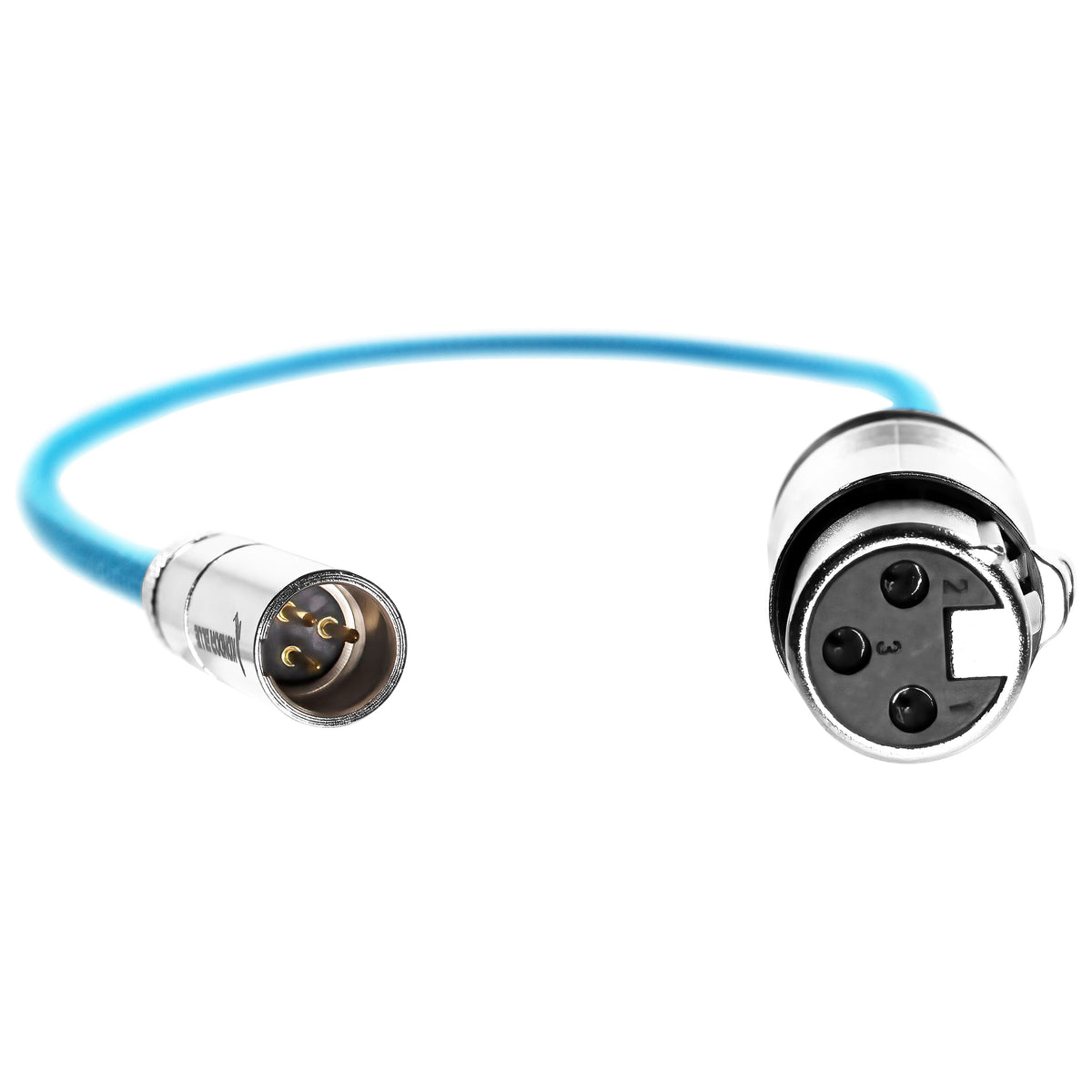 Kondor Blue Mini XLR to XLR for BMPCC 6K Pro/C70 Camera (16" | 3ft | 5ft | 10ft | 25ft) - Blue, 25ft