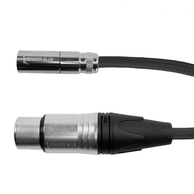 Kondor Blue Mini XLR to XLR for BMPCC 6K Pro/C70 Camera (Kondor Blue)