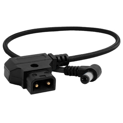 Kondor Blue 15" D-Tap to DC Right Angle Straight Cable (5.5 x 2.5mm) (Canon C70/Atomos)