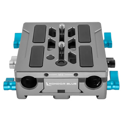 Kondor Blue LWS ARRI Bridge Plate For Cinema Cameras with With Riser for RED KOMODO