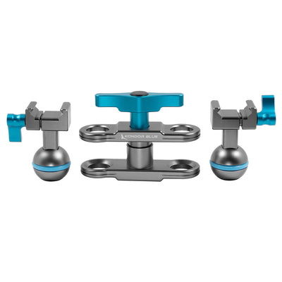 Kondor Blue NATO Clamp to Ball Head for Magic Arms