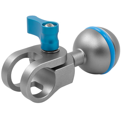 Kondor Blue Ball Head to 15MM Rod Clamp for Magic Arms