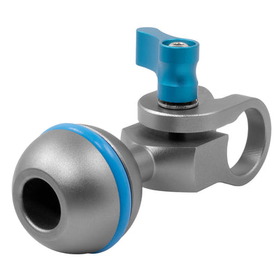 Kondor Blue Ball Head to 15MM Rod Clamp for Magic Arms