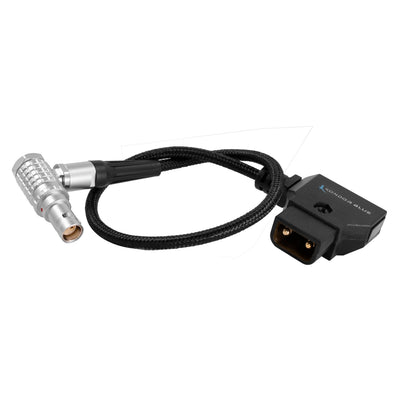 Kondor Blue DTAP to RED Komodo(FGJ.0B.302.CLLD52) Braided Cable RIGHT ANGLE (Raven Black)