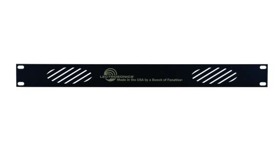 Lectrosonics Rack filler panel, single wide vented blank