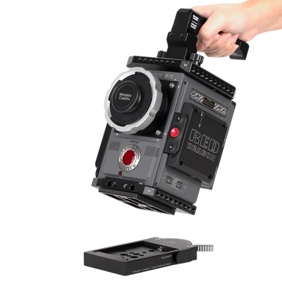 Wooden Camera Mini Touch and Go System (80mm Oconnor Euro, Sachtler 16, Ronford Baker Mini-RBQ Compatible)