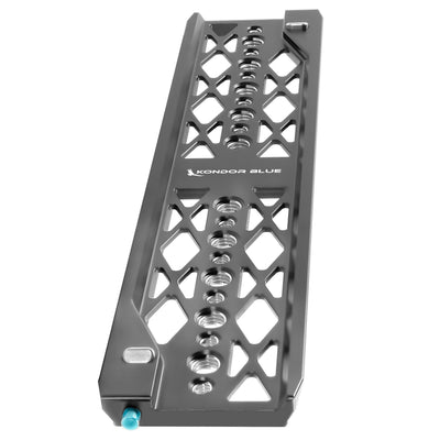 Kondor Blue 8" ARRI Lightweight Dovetail Plate (Space Gray)