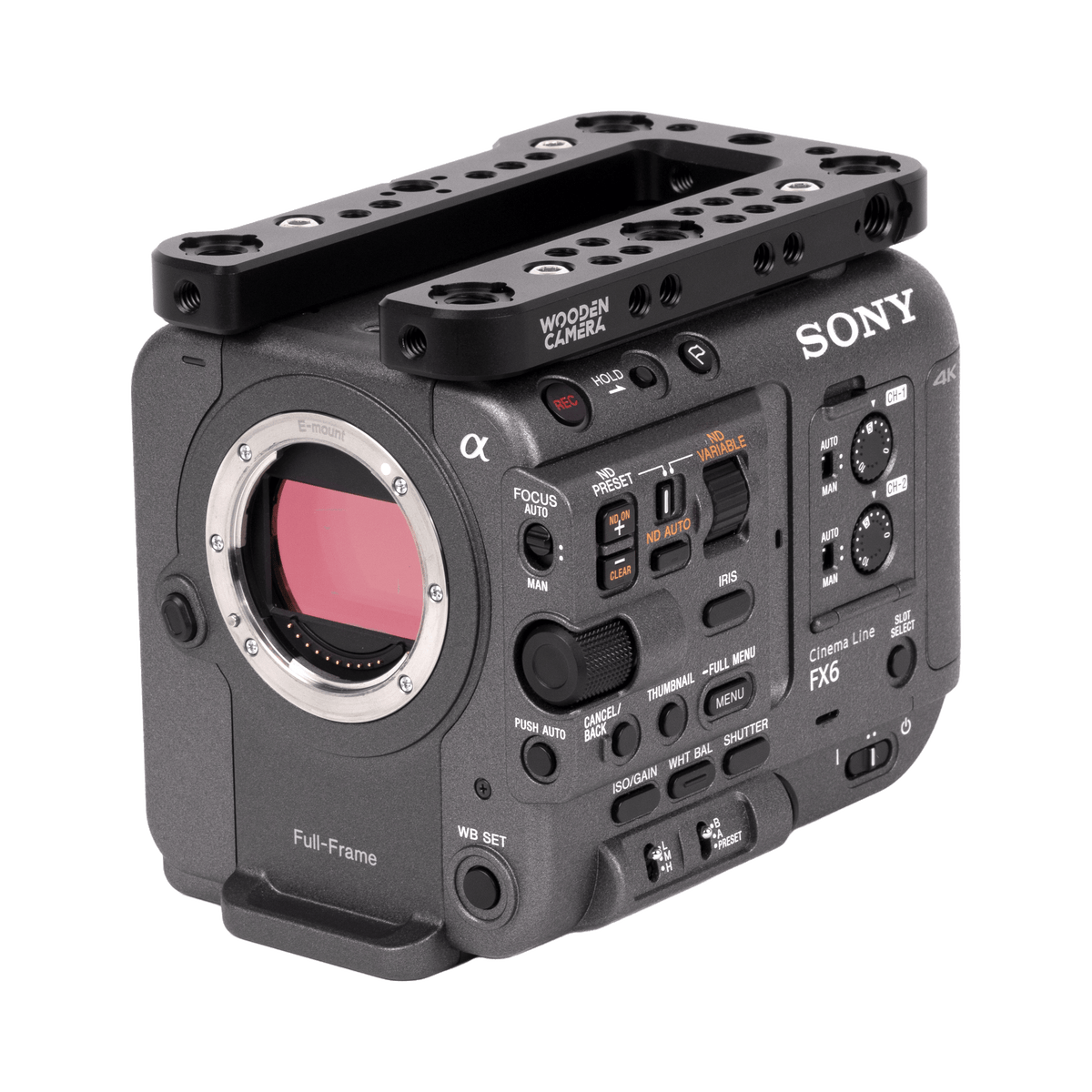 Wooden Camera Top Plate (Sony FX6)