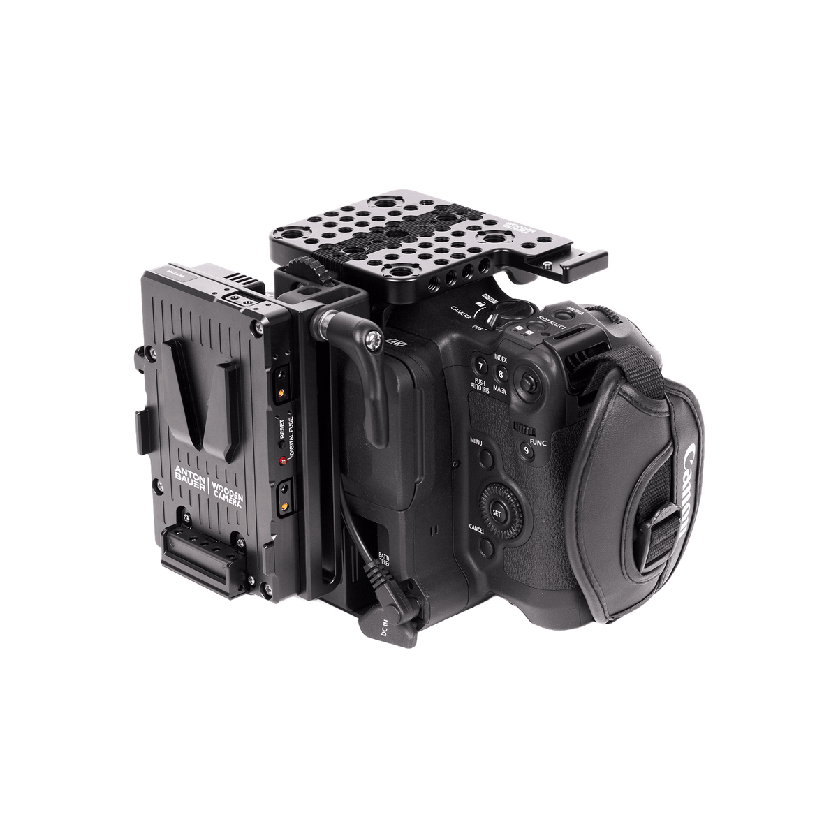 Wooden Camera Battery Slide Pro (Canon EOS C70/C80)