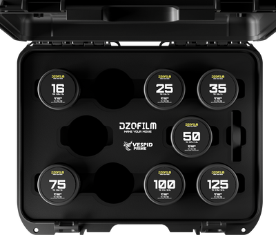 DZOFilm VESPID Prime 7-Lens Kit V2 (PL & EF Mounts)