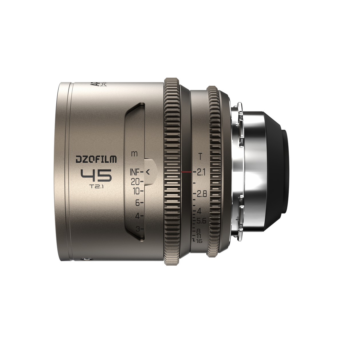 DZOFilm Arcana 45mm T2.1 Full-Frame 1.5X Hybrid Anamorphic Prime Lens (PL Mount, Feet)