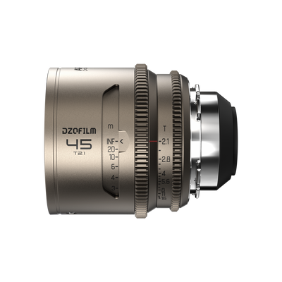 DZOFilm Arcana 45mm T2.1 Full-Frame 1.5X Hybrid Anamorphic Prime Lens (PL Mount, Feet)