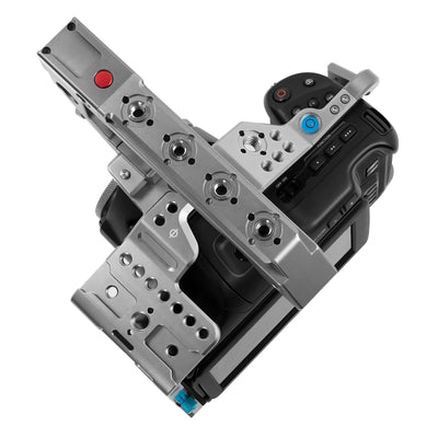 Kondor Blue 15MM Gray Rail Block Adapter for BMPCC 6K Pro Battery Grip Cage