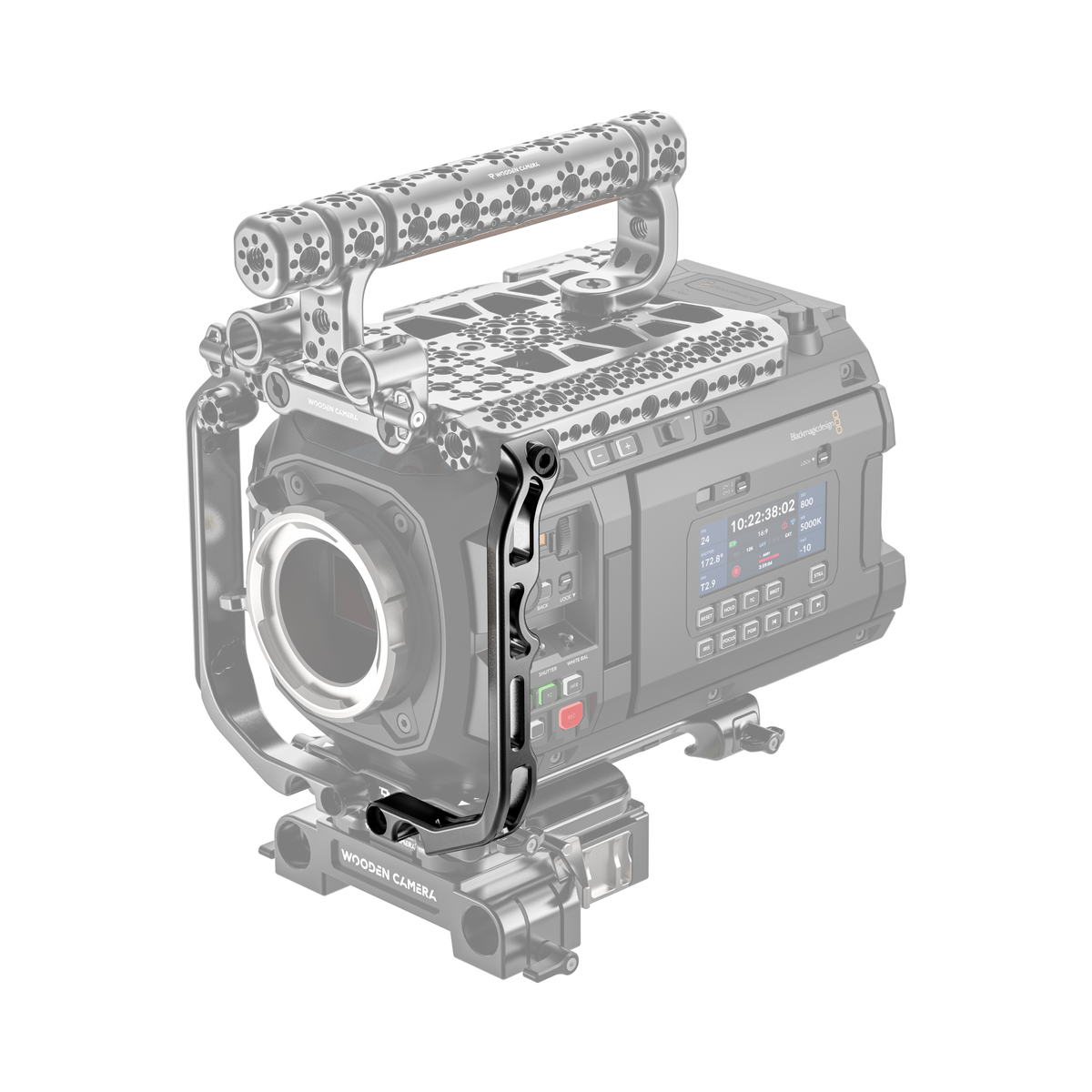 Wooden Camera Left Side Rail for Blackmagic URSA 12K/17K