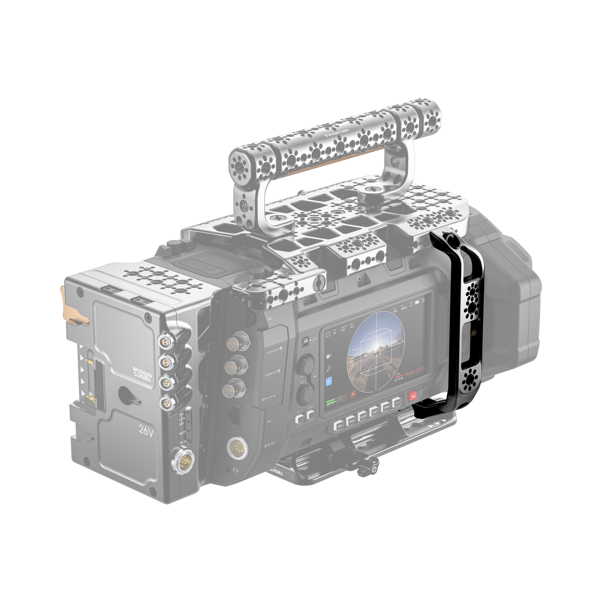 Wooden Camera Right Side Rail for Blackmagic URSA Cine Immersive 12K/17K