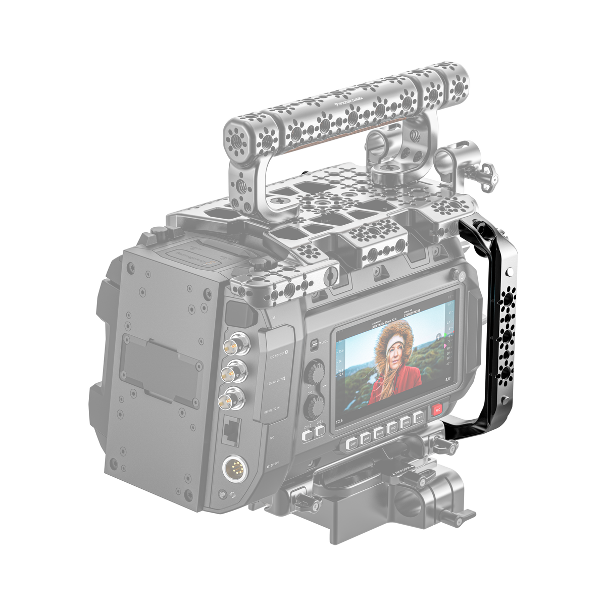 Wooden Camera Side Rail Kit for Blackmagic URSA Cine 12K/ 17K