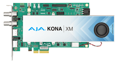 AJA KONA XM, Fanless 12G-SDI and HDMI 2.0 Ultra Low Latency PCIe card, no Fan, Passive Cooling