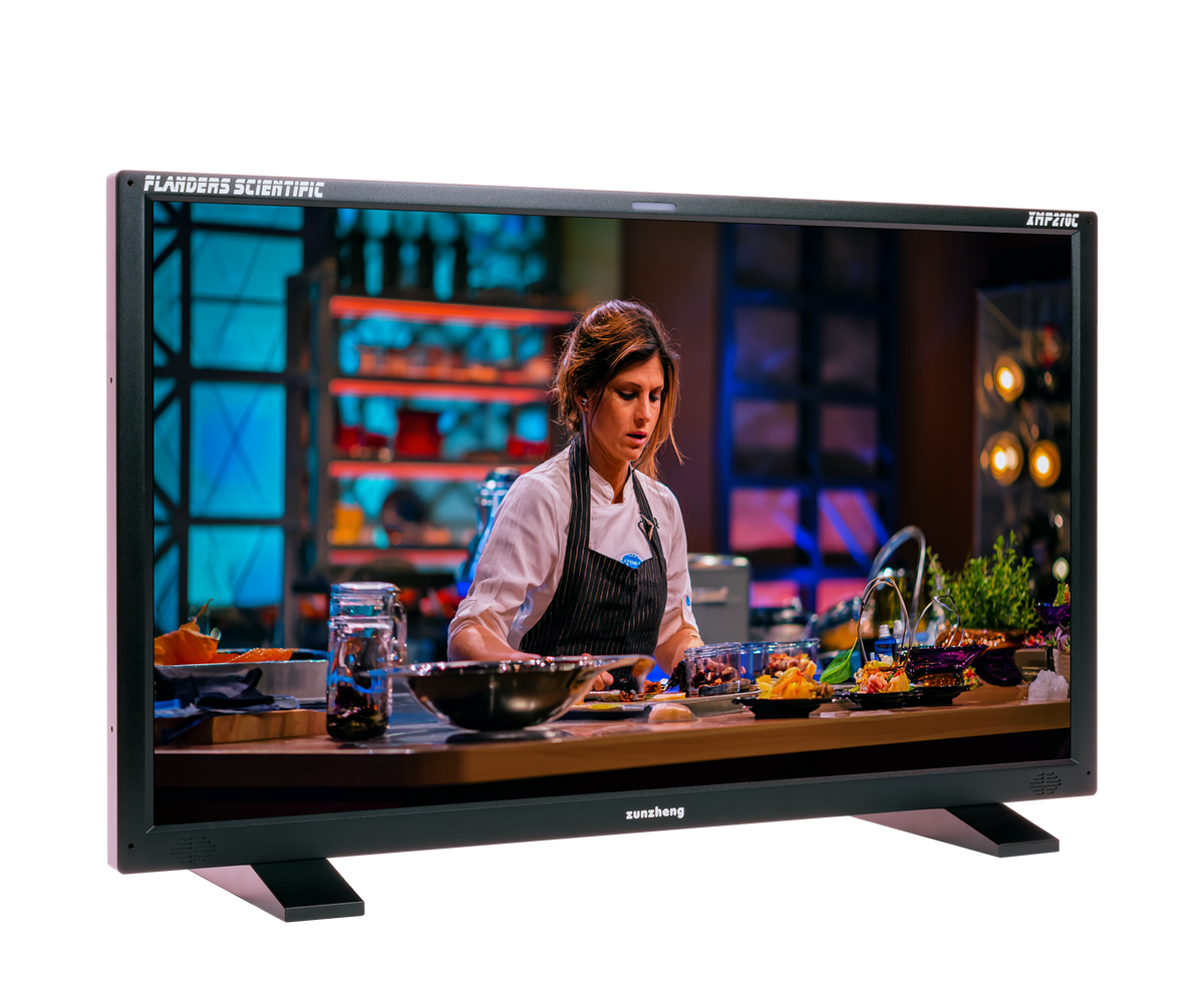 Flanders Scientific XMP270C Compact 26.5" HDR UHD QD-OLED Monitor with 12G/6G/3G/HD-SDI Inputs