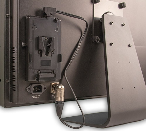 Flanders Scientific Chassis Mounted V-Mount Battery Plate for 16.5" & Larger 12VDC Monitors
