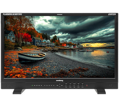 Flanders Scientific XMP270 26.5" HDR UHD QD-OLED Monitor with 12G/6G/3G/HD-SDI Inputs