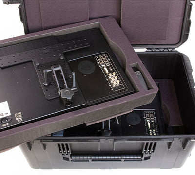 Flanders Scientific Hardshell Transport Case for 2 x DM242, DM241, or DM240