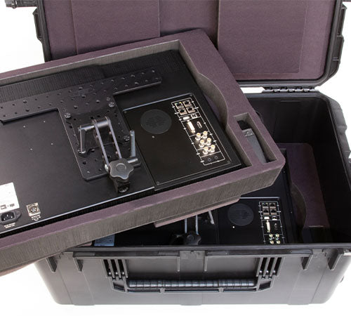 Flanders Scientific Hardshell Transport Case for 2 x DM242, DM241, or DM240