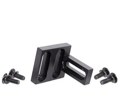Flanders Scientific 90-Degree mounting bracket for MRTPLATE, supports mounting BoxIO and other accessories