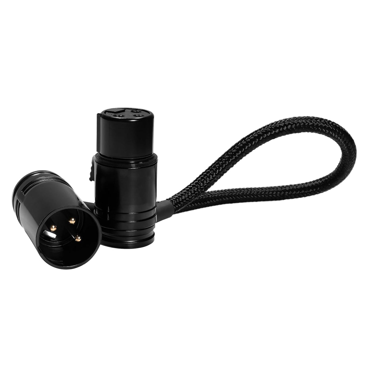Kondor Blue Straight Low Profile Right Angle XLR Cable (Cardinal Red)