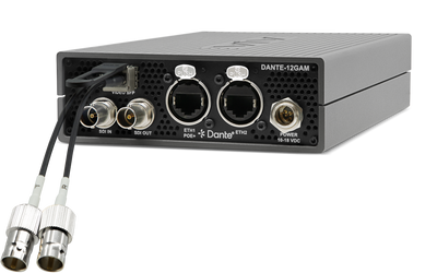 AJA BNC-TR-12G Dual BNC 12G-SDI Coax Transceiver SFP