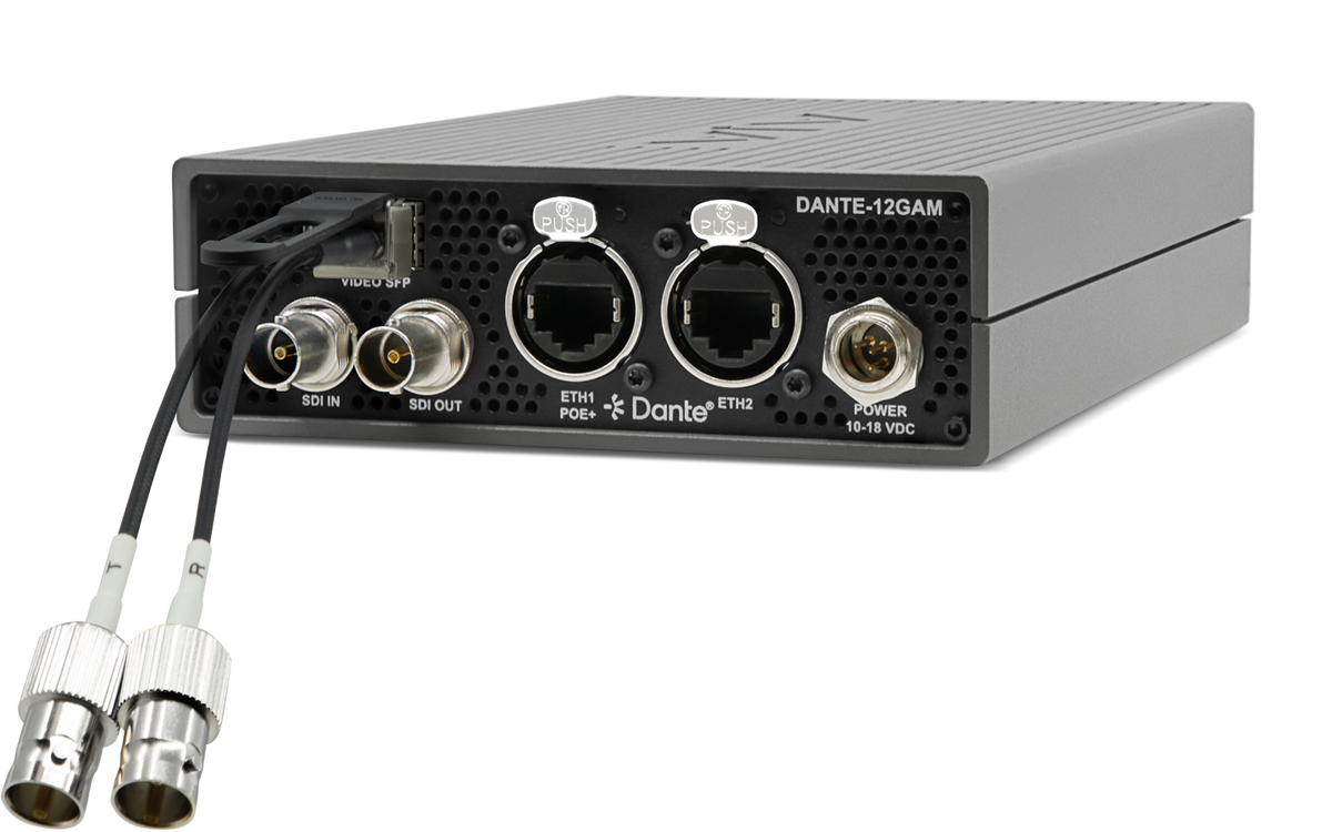 AJA FiberLC-2 2-Channel 12G-SDI Single Mode Fiber SFP
