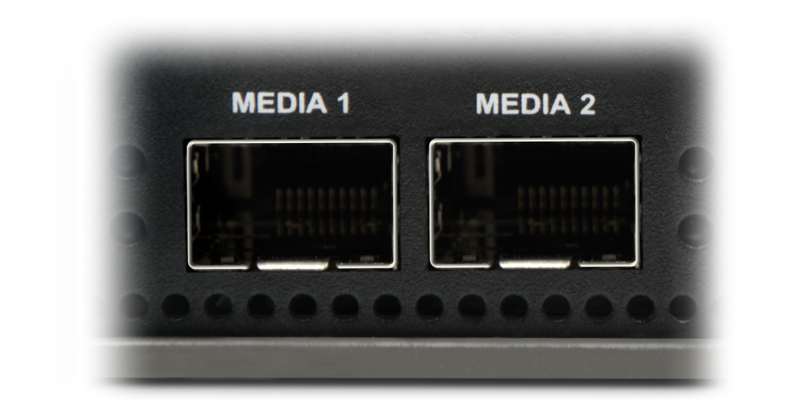 AJA IP25-R 25 GigE IP to 2x HDMI 2.0 and 4x 12G-SDI Converter