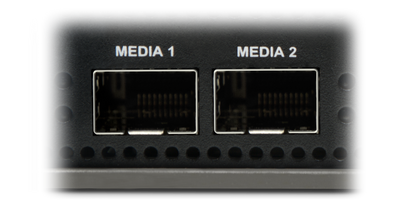 AJA IP25-R 25 GigE IP to 2x HDMI 2.0 and 4x 12G-SDI Converter