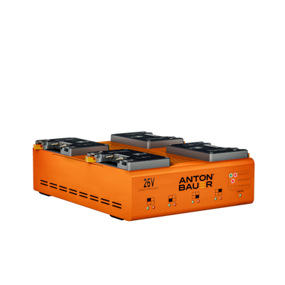 Anton/Bauer 26V LPD Quad Gold Mount Plus Discharger