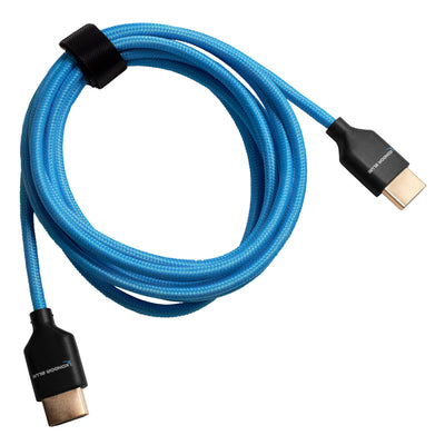 Kondor Blue 7ft 4K HDMI 2.0 BRAIDED BLUE CABLE (Kondor Blue)(7ft)