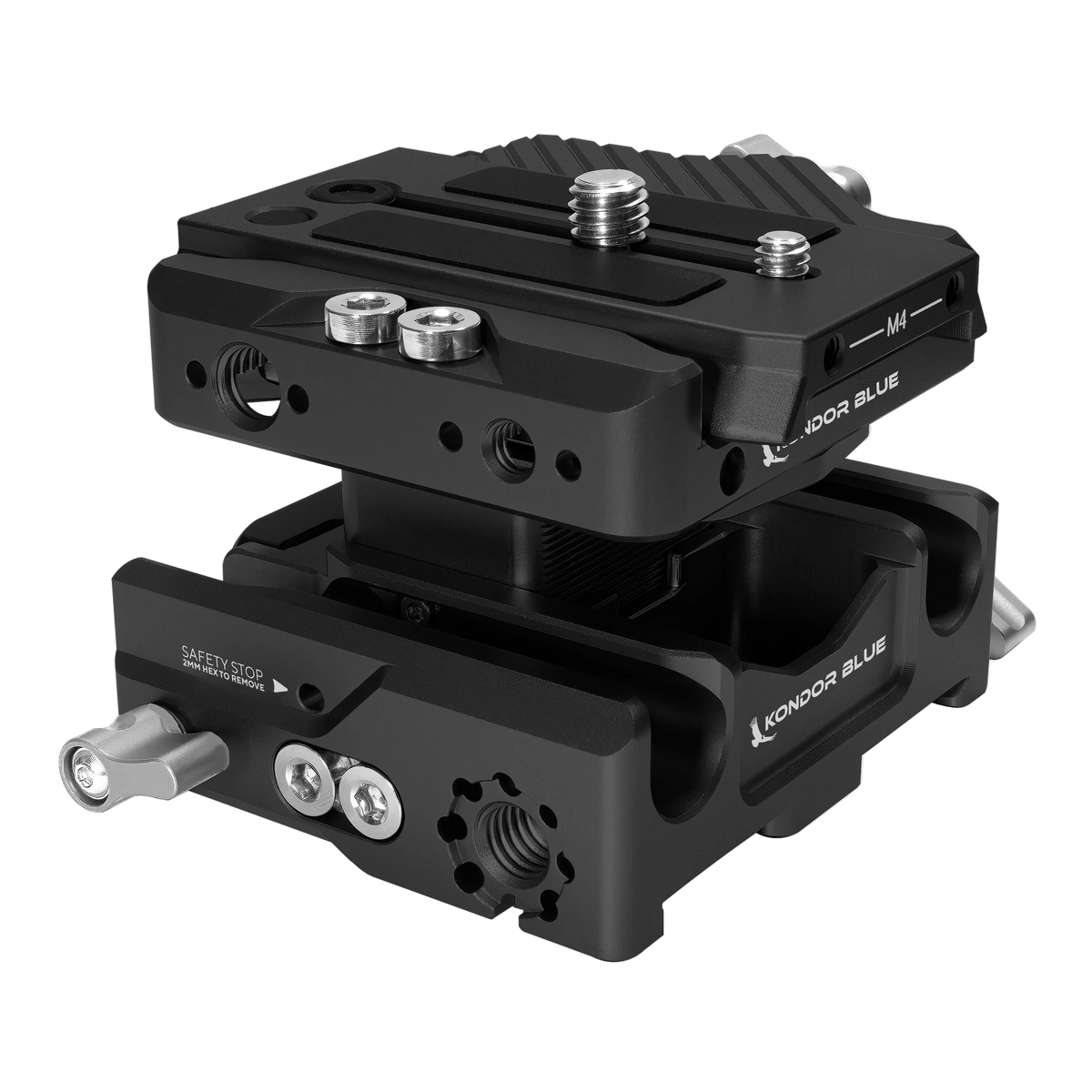 Kondor Blue 501 Adjustable Baseplate (Arca QR MKII)(Raven Black)