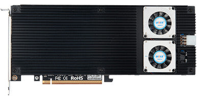 Areca 8-Port M.2 NVMe Hardware RAID Adapter