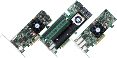 Areca 24 Port internal/external PCIe 3.0 12Gbps SAS Hardware RAID Controller with 8GB