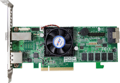 Areca 16-Ports PCIe Gen 4.0 Tri-Mode RAID Adapters ( W/O Cable)