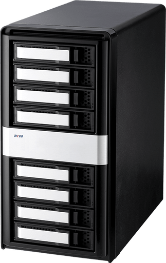 Areca 8-Bay 12Gb/s SAS/SATA JBOD Enclosure