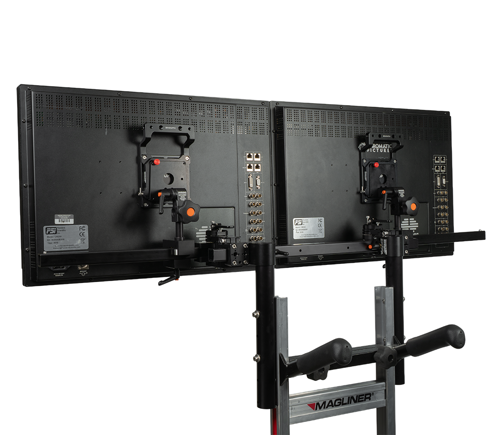 Upgrade Innovations Whaley Rail - Swing Arm Monitor Frame - Vertical Magliner