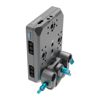 Kondor Blue Pro Battery Plate with Swiveling Rod Block