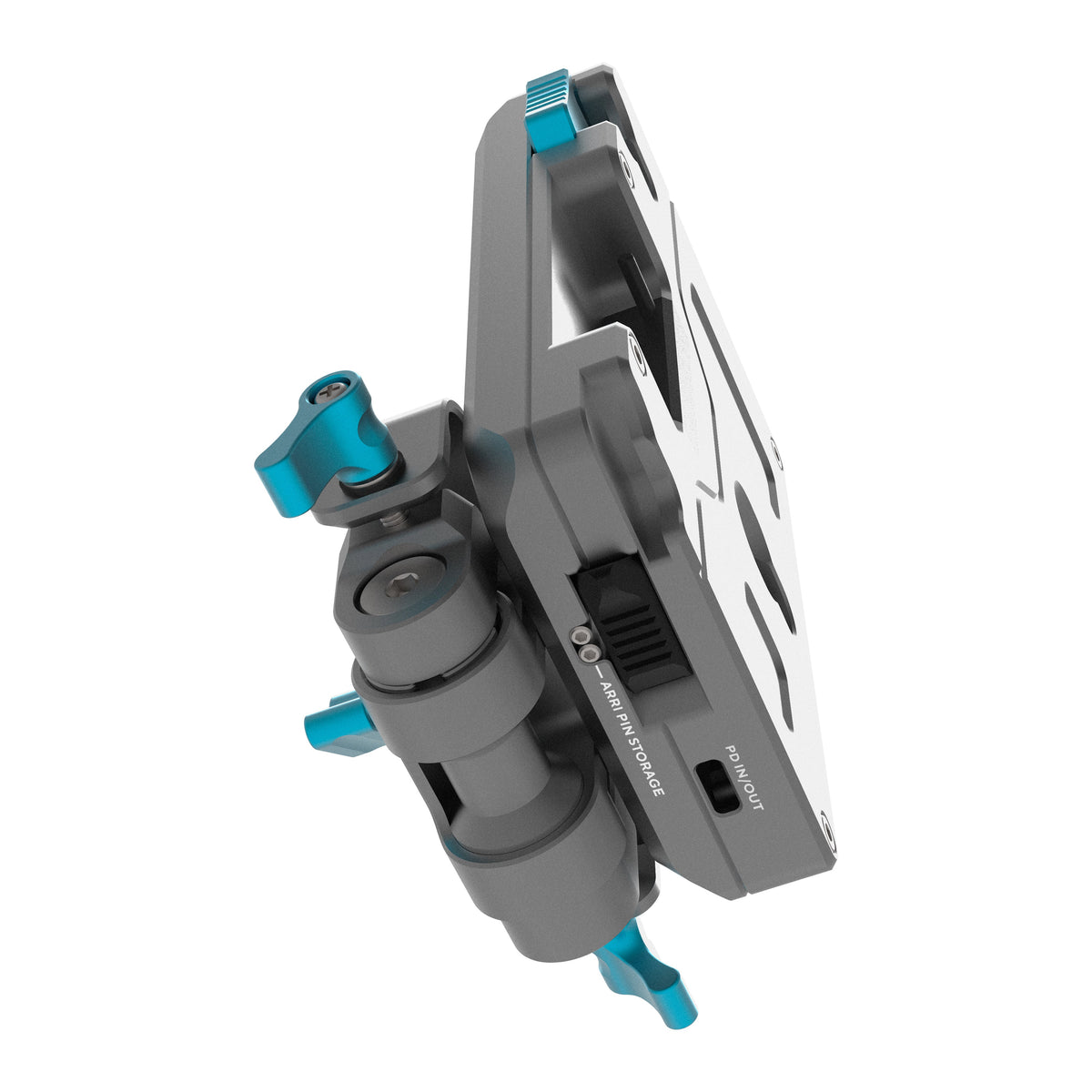 Kondor Blue Pro Battery Plate with Swiveling Rod Block
