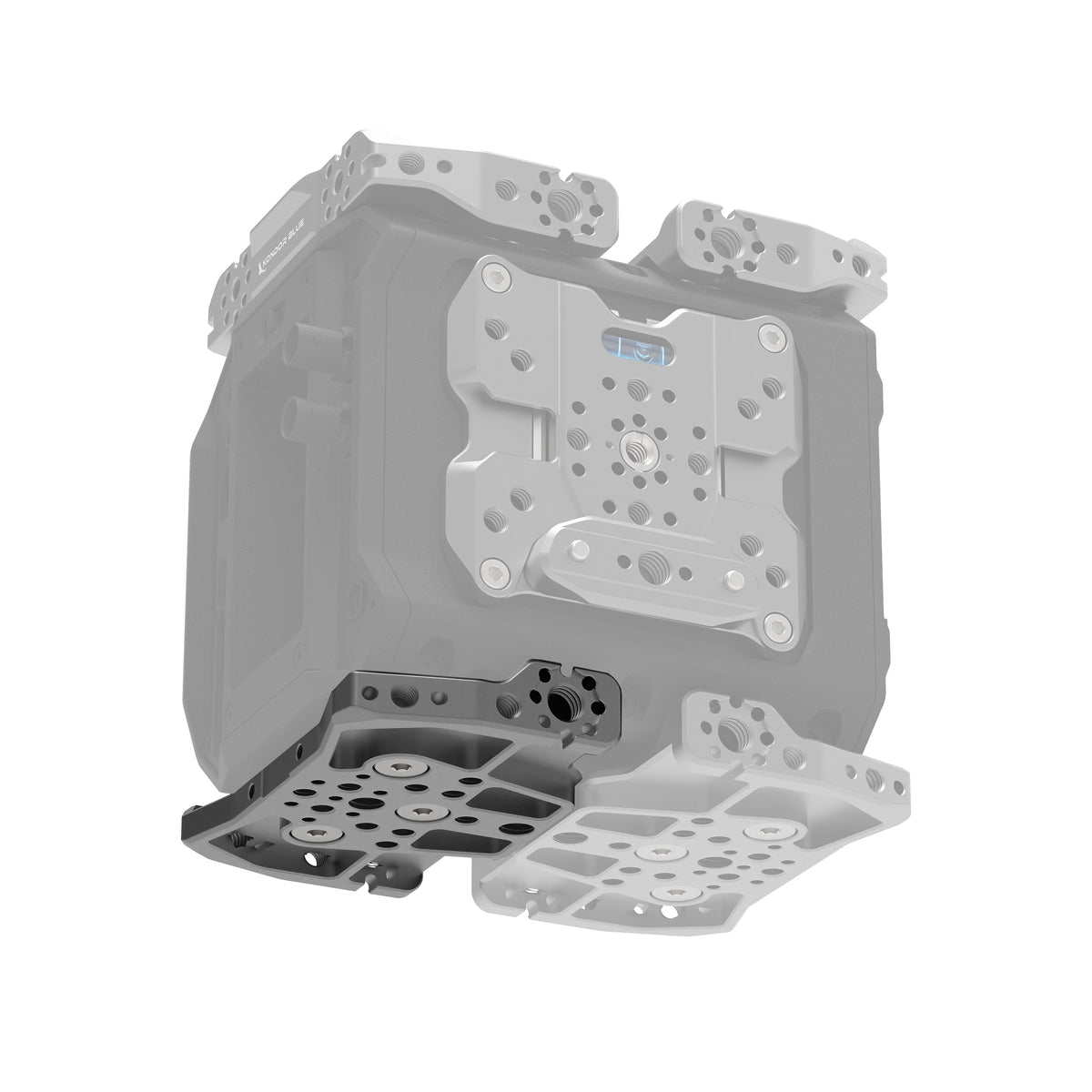 Kondor Blue PYXIS Cage System (Bottom Half Plate) (Space Gray)