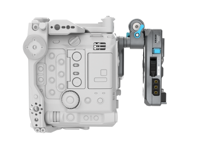 Kondor Blue Canon C400 Cage (Mount Battery Plate Kit)