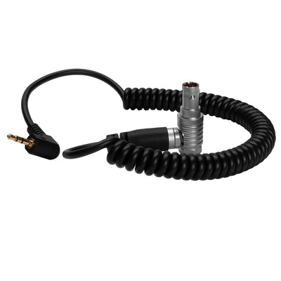 Kondor Blue 12-24" RED Komodo X/V Raptor EXT to 2.5mm Remote Trigger Run Stop Coiled Cable