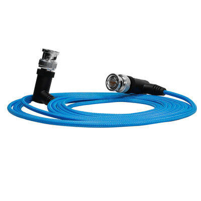 Kondor Blue Ultra Thin 6G SDI Video Cable Right Angle BNC (25ft)