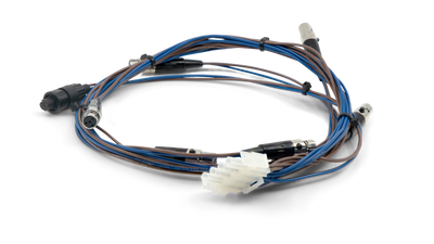 AJA DRM2-Plus Female Mini-XLR Harness Mini-XLR Harness includes: (6) Female-Mini-XLR Connectors, (1) Female Mini-Con-X Connectors