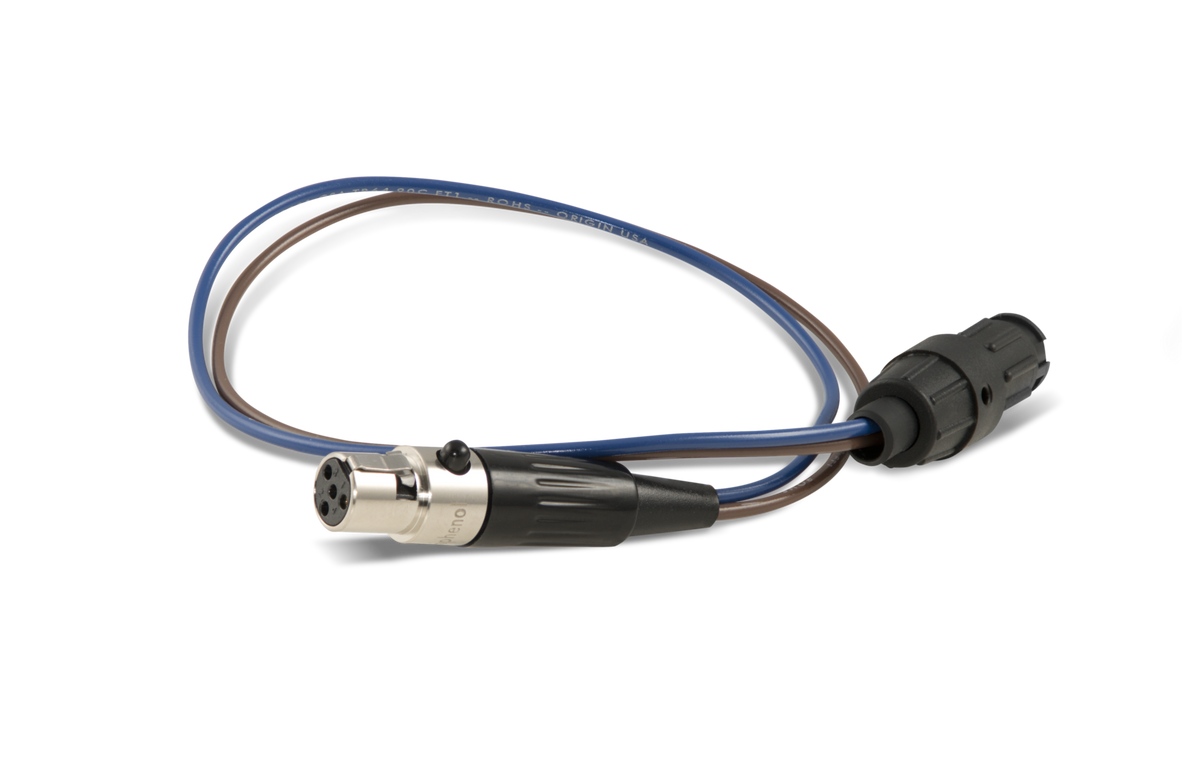 AJA DRM2-Plus M/F Con-X / Mini-XLR Cable Male-Mini-Con-X-to-Female-Mini-XLR Adapter Cable 12"