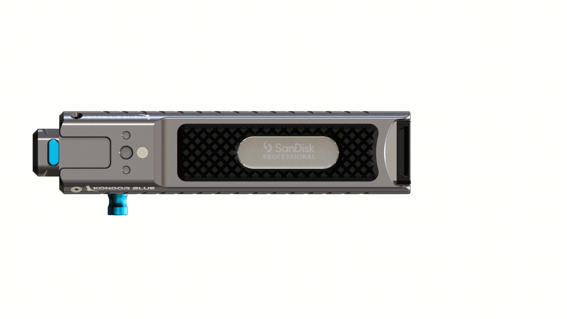 Kondor Blue PRO-BLADE SSD Handle for Sandisk USB-C Recording