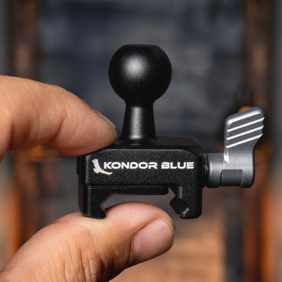 Kondor Blue Easyrig Ball NATO Clamp (Raven Black)